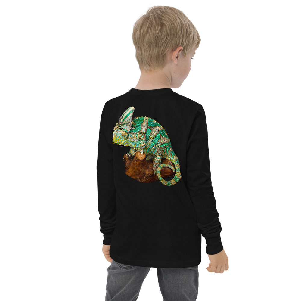 Premium Soft Long Sleeve - FRONT & BACK: Chameleons