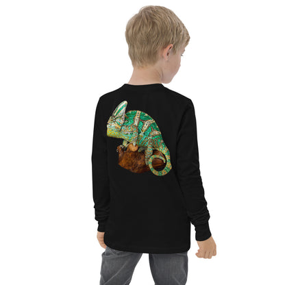 Premium Soft Long Sleeve - FRONT & BACK: Chameleons