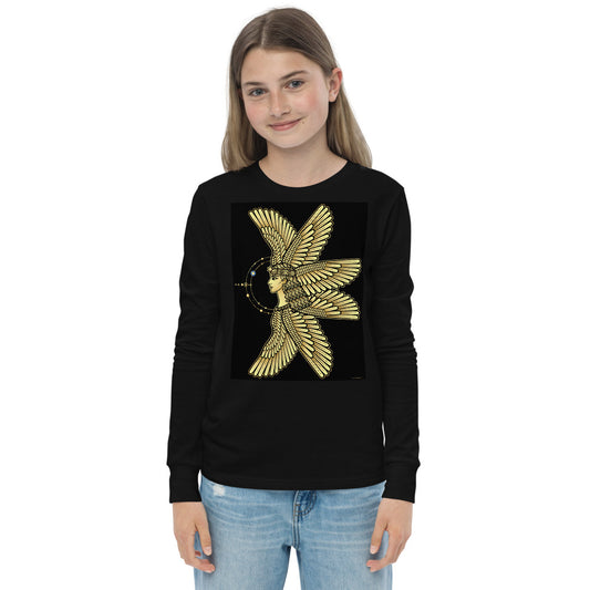 Premium Soft Jersey Crew - Winged Goddess