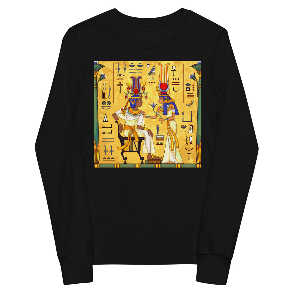 Premium Soft Jersey Crew - Egyptian Royal Couple