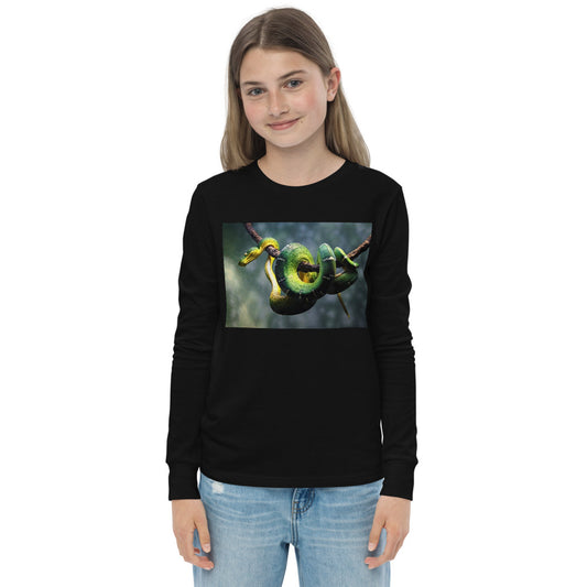 Premium Soft Long Sleeve - Green Tree Python