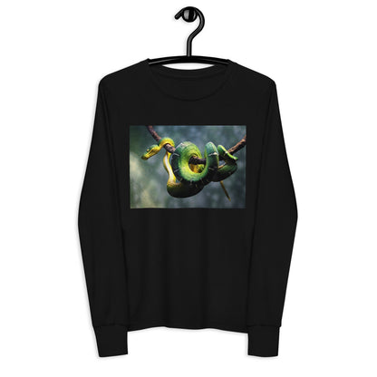 Premium Soft Long Sleeve - Green Tree Python