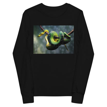Premium Soft Long Sleeve - Green Tree Python