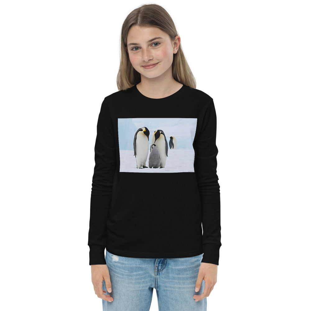 Premium Soft Long Sleeve - Emperor Penguin Family