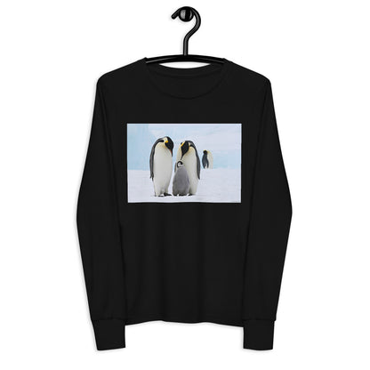 Premium Soft Long Sleeve - Emperor Penguin Family