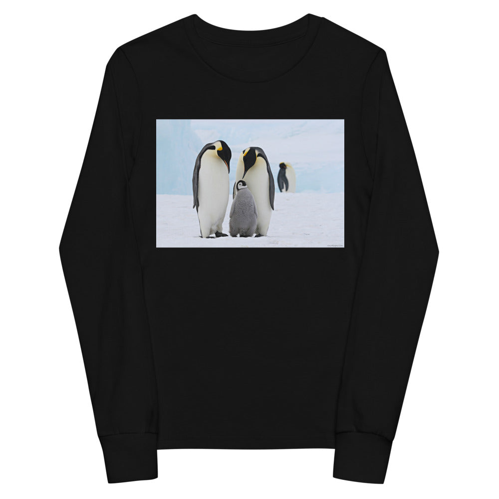 Premium Soft Long Sleeve - Emperor Penguin Family