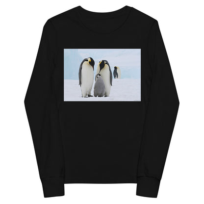 Premium Soft Long Sleeve - Emperor Penguin Family
