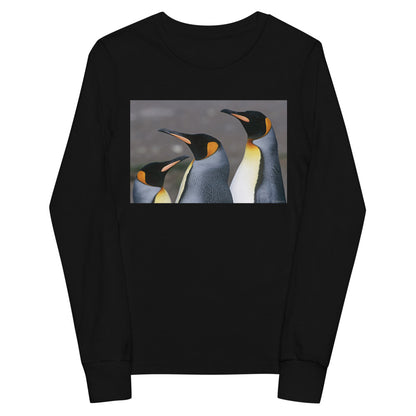 Premium Soft Long Sleeve - Three Emperor Penguins