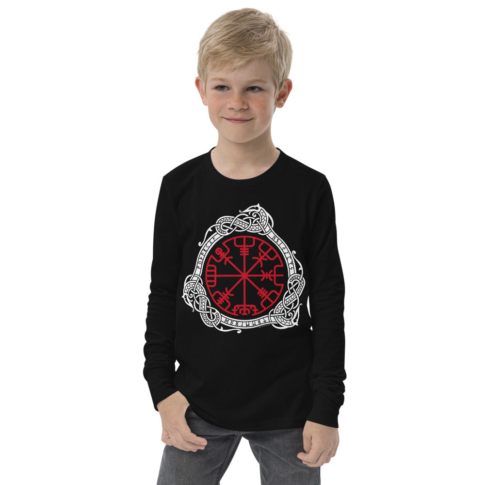 Premium Soft Long Sleeve - Magical Norse Runic Compass