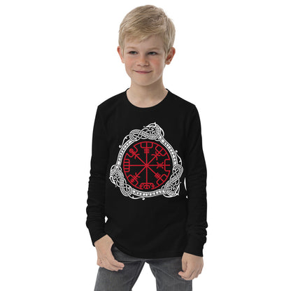 Premium Soft Long Sleeve - Magical Norse Runic Compass