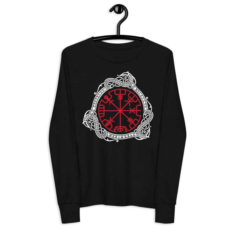 Premium Soft Long Sleeve - Magical Norse Runic Compass