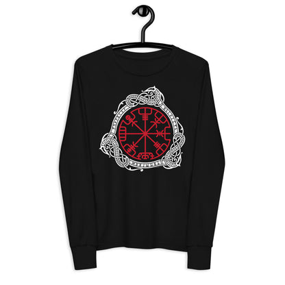 Premium Soft Long Sleeve - Magical Norse Runic Compass