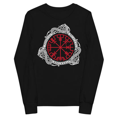 Premium Soft Long Sleeve - Magical Norse Runic Compass