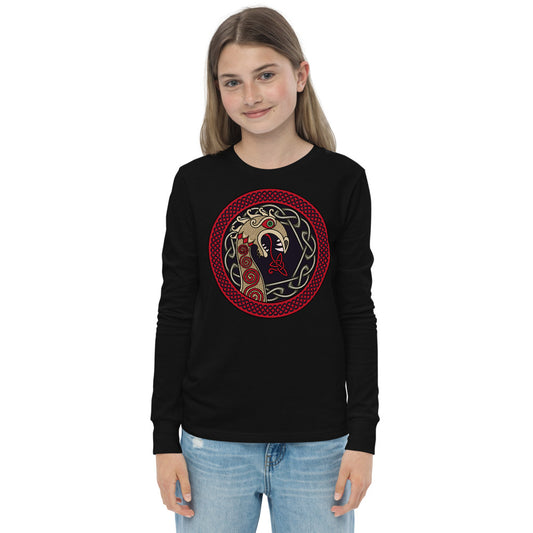 Premium Soft Long Sleeve - Viking Ship Dragon