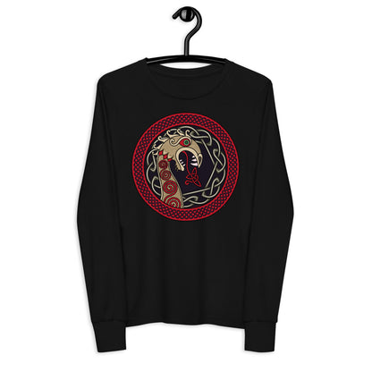 Premium Soft Long Sleeve - Viking Ship Dragon