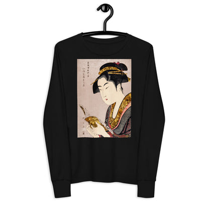 Premium Soft Long Sleeve - Japanese Lady Reading