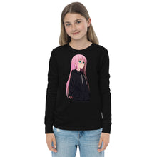 Load image into Gallery viewer, Premium Soft Long Sleeve - Pink Haired Anime Girl
