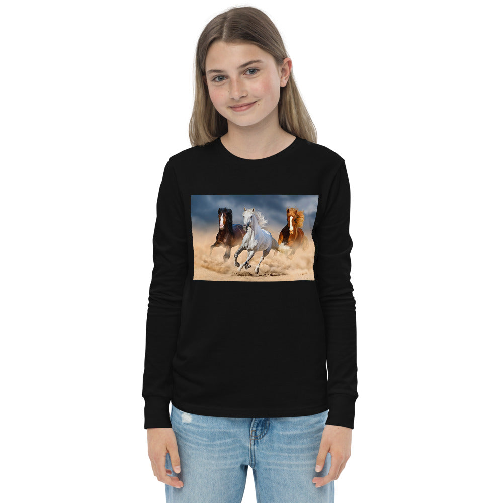 Premium Soft Long Sleeve - Wild Horses