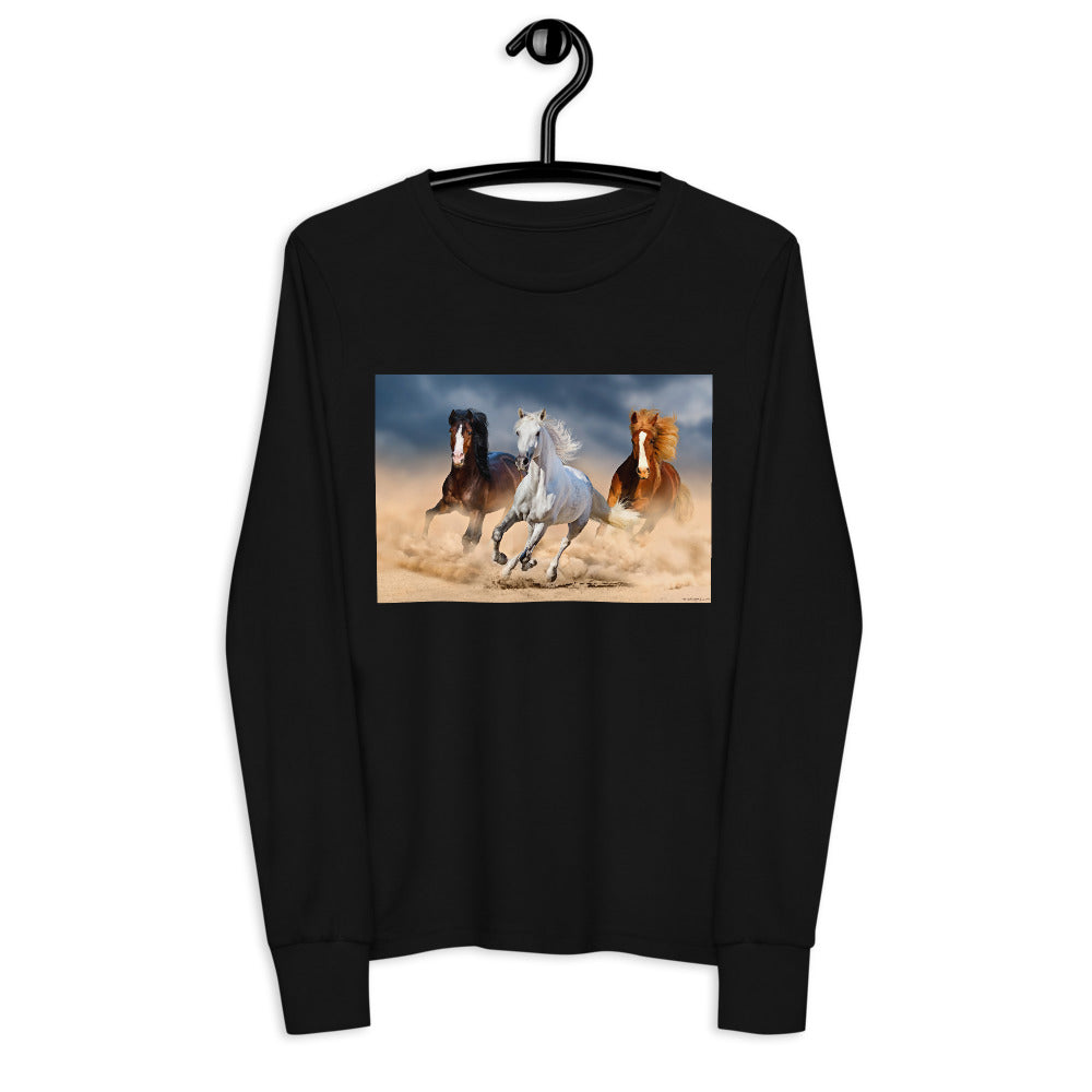 Premium Soft Long Sleeve - Wild Horses