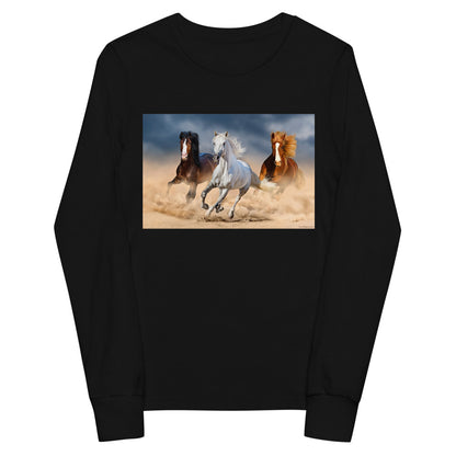 Premium Soft Long Sleeve - Wild Horses