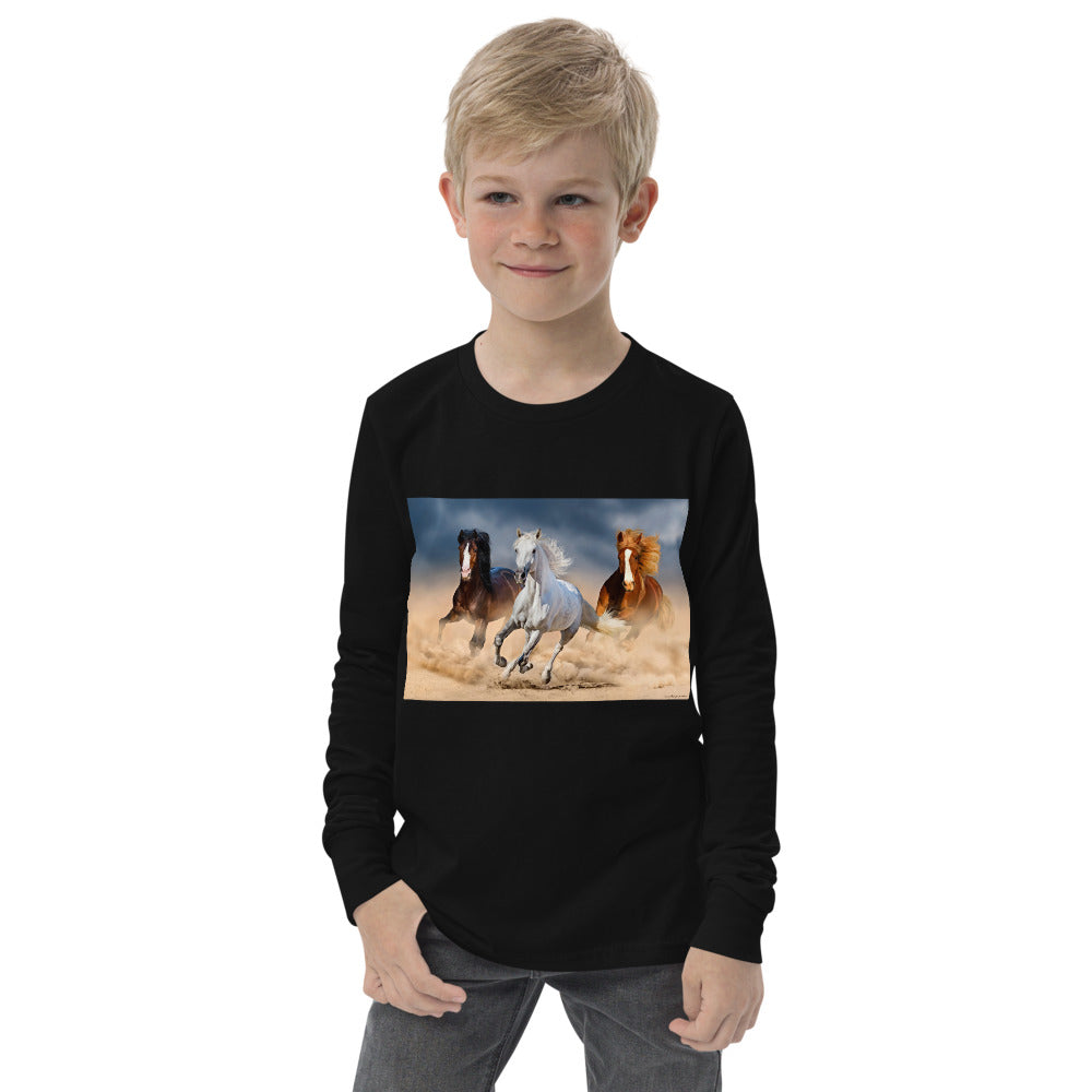 Premium Soft Long Sleeve - Wild Horses
