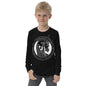Premium Soft Crew Neck - Viking Drakkar Dragon Head in Runic Circle