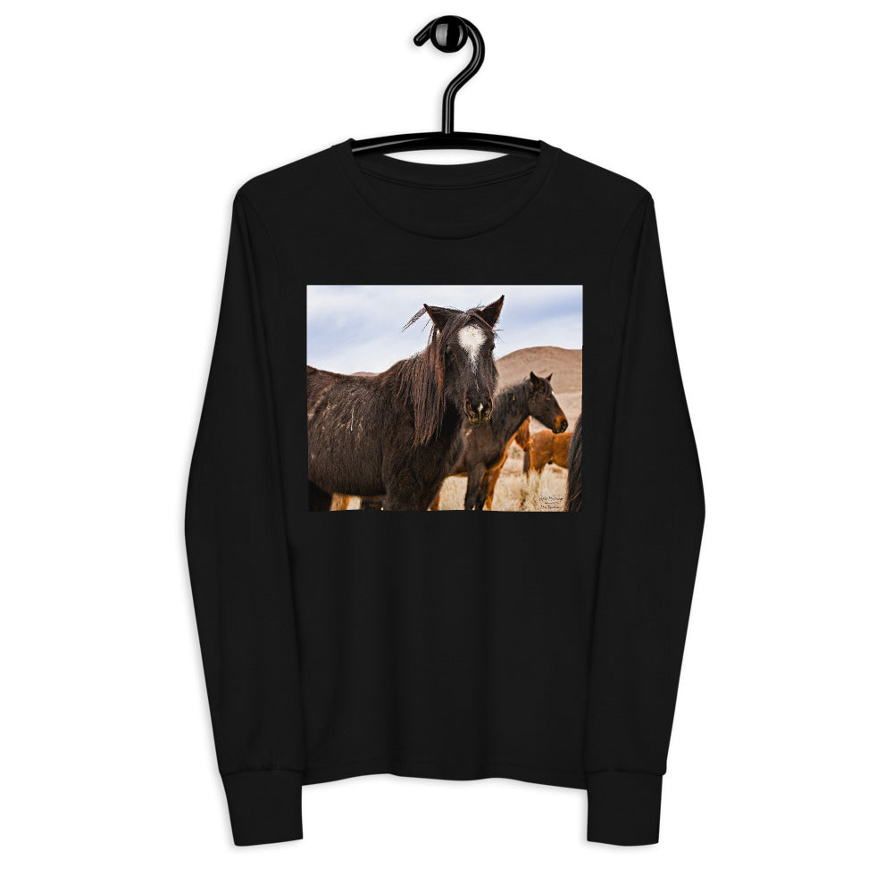 Premium Soft Long Sleeve - Wild Mustangs