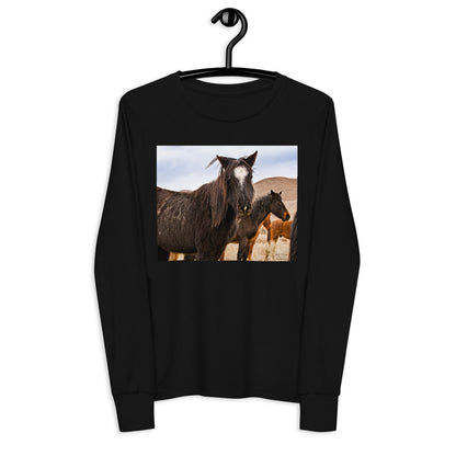 Premium Soft Long Sleeve - Wild Mustangs