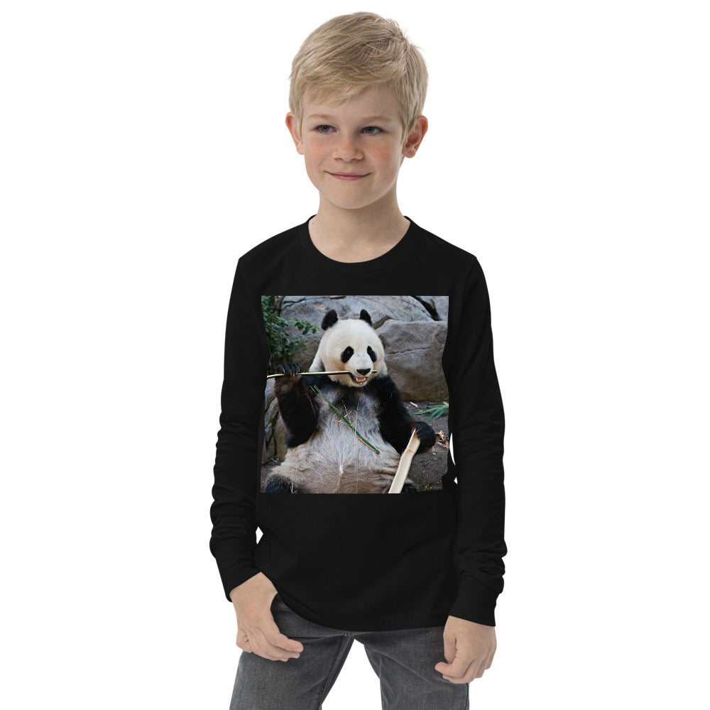 Premium Soft Long Sleeve - Bamboo Panda