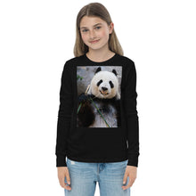 Load image into Gallery viewer, Premium Soft Long Sleeve - Happy Panda
