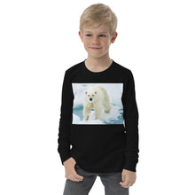 Load image into Gallery viewer, Premium Soft Long Sleeve - Polar Bear on Ice
