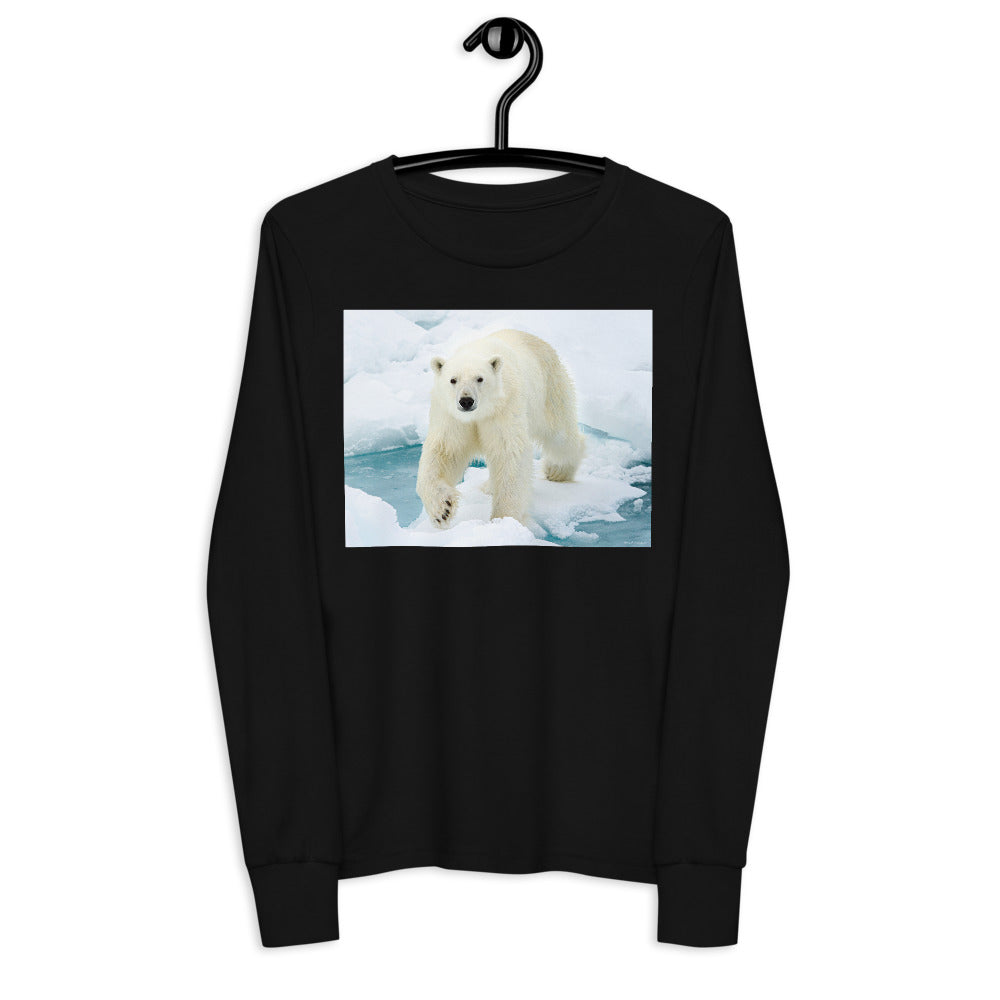 Premium Soft Long Sleeve - Polar Bear on Ice
