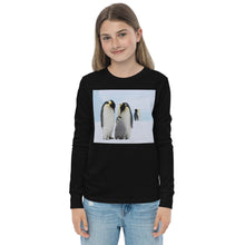 Load image into Gallery viewer, Premium Soft Long Sleeve - Penguin Family
