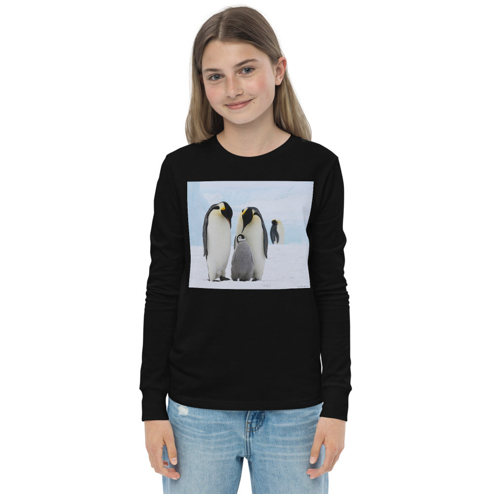 Premium Soft Long Sleeve - Penguin Family