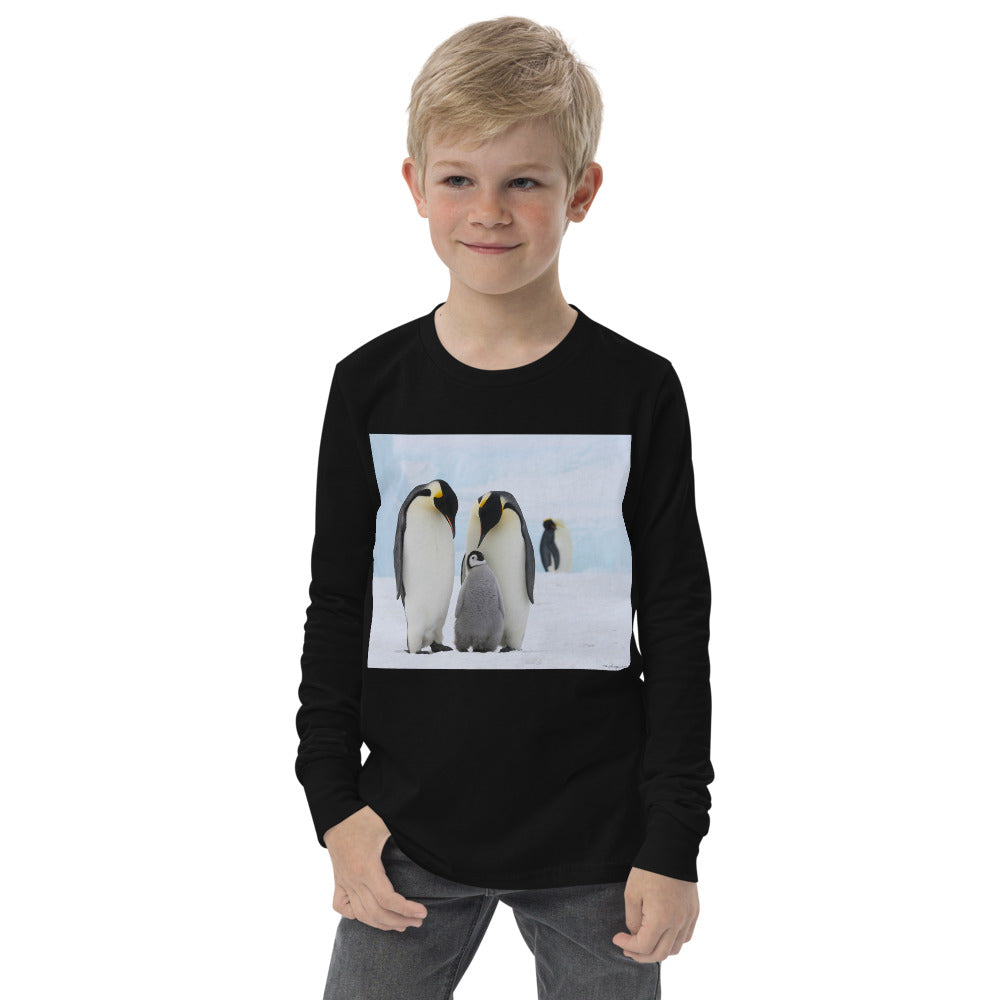 Premium Soft Long Sleeve - Penguin Family