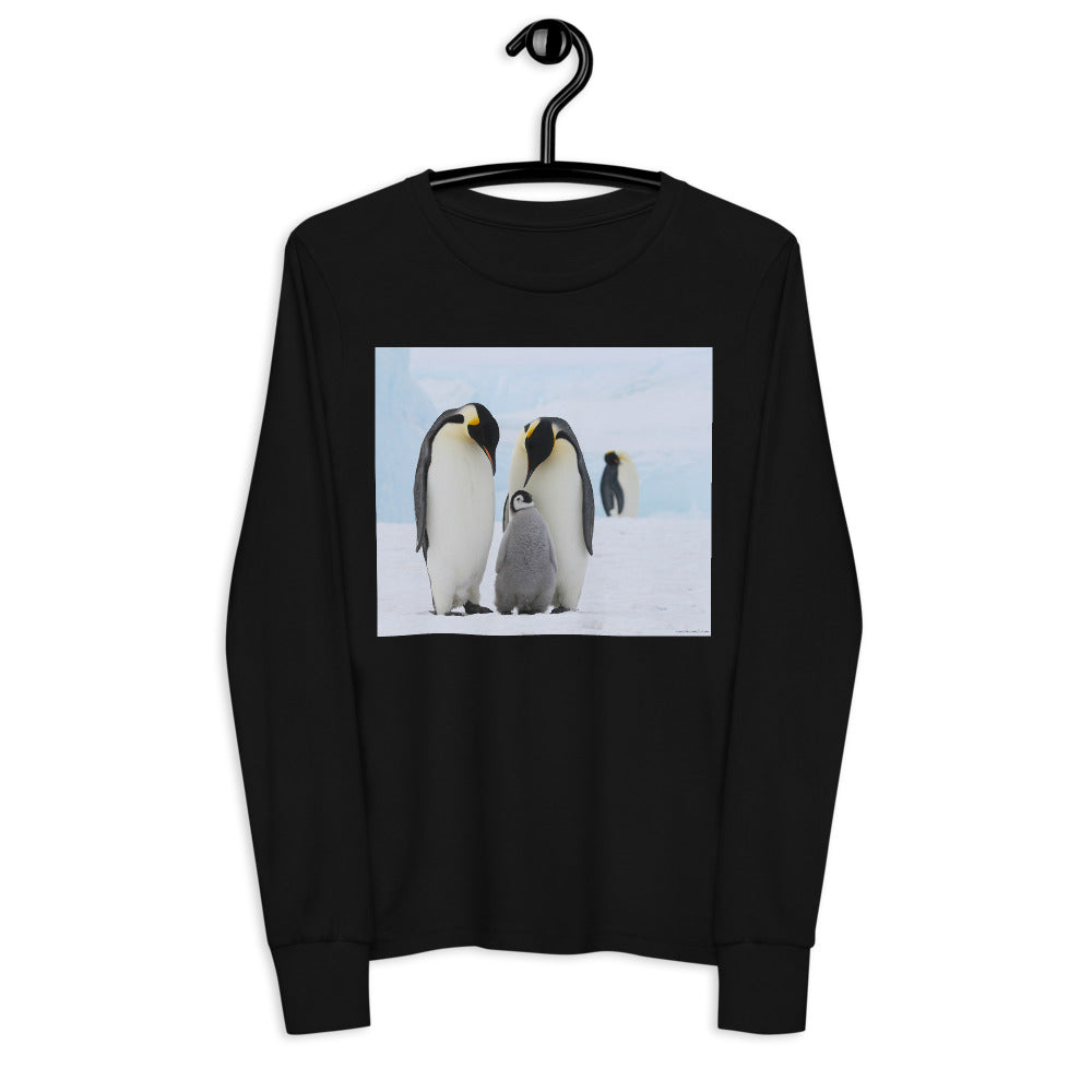 Premium Soft Long Sleeve - Penguin Family