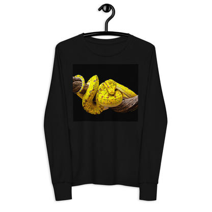 Premium Soft Long Sleeve - Yellow Green Tree Python