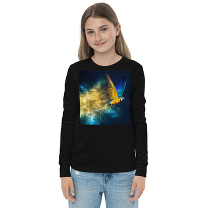 Premium Soft Long Sleeve - Golden Macaw Dust
