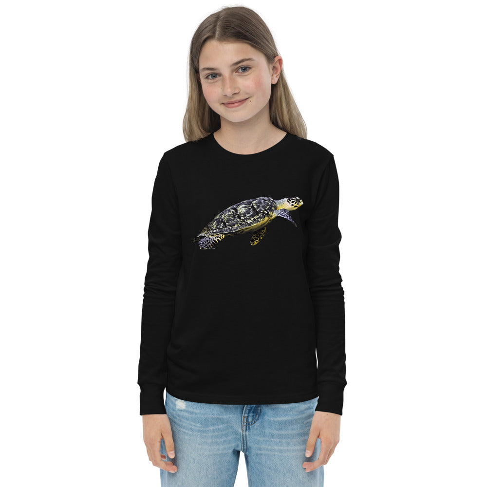 Premium Soft Long Sleeve - Flathead Sea Turtle