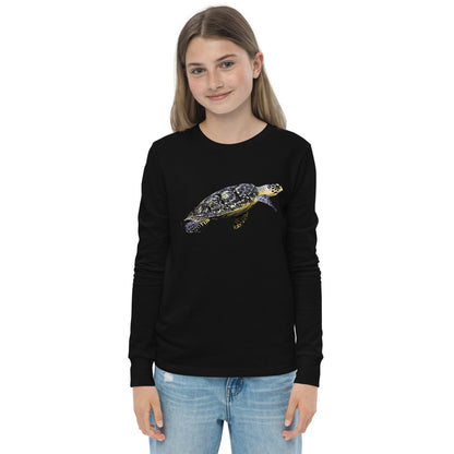 Premium Soft Long Sleeve - Flathead Sea Turtle