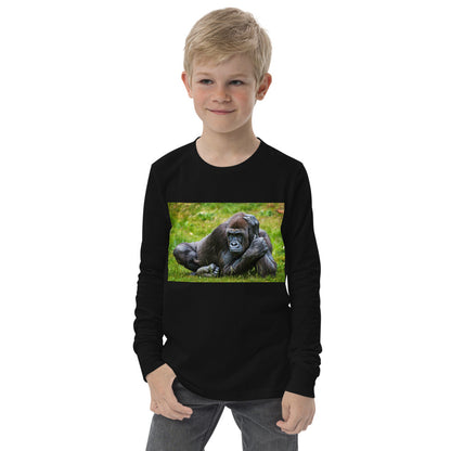 Premium Soft Long Sleeve - Gorilla in the Grass