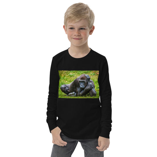 Premium Soft Long Sleeve - Gorilla in the Grass