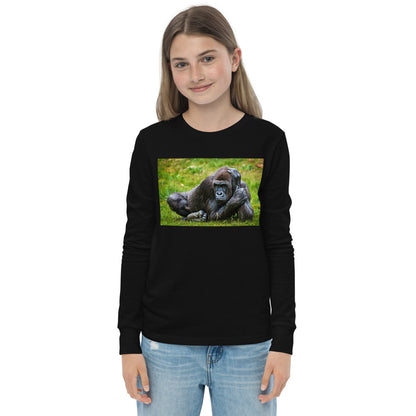 Premium Soft Long Sleeve - Gorilla in the Grass