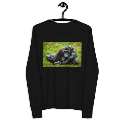 Premium Soft Long Sleeve - Gorilla in the Grass