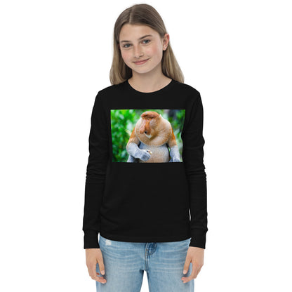 Premium Soft Long Sleeve - Nosey Monkey