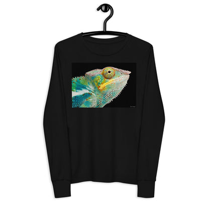 Premium Soft Long Sleeve - Chameleon Close Up