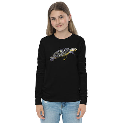Premium Soft Long Sleeve - Flathead Sea Turtle