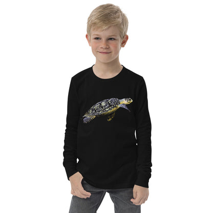 Premium Soft Long Sleeve - Flathead Sea Turtle