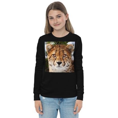 Premium Soft Long Sleeve - Cheetah Stare