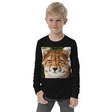 Load image into Gallery viewer, Premium Soft Long Sleeve - Cheetah Stare
